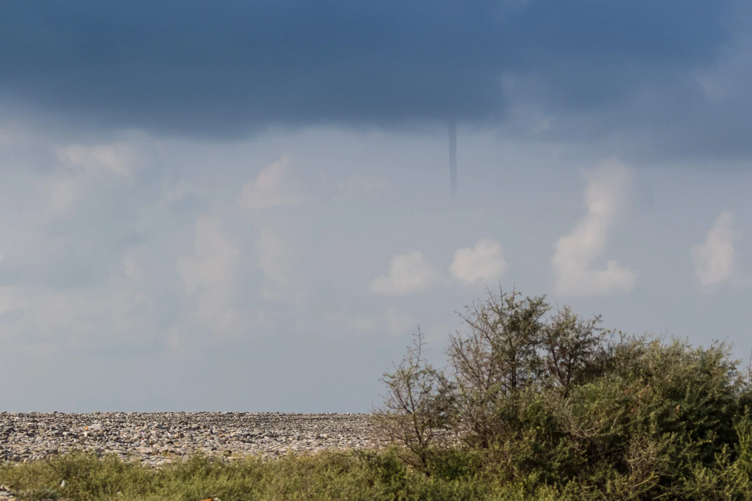 The first signs of what would be a very eventful evening in terms of weather. Out of the blue — in typical Batumi style — a massive rainstorm hit us and luckily we could be saved by a few friendly Georgians with a pickup truck. If not, surely some passports and expensive camera gear would not have survived…