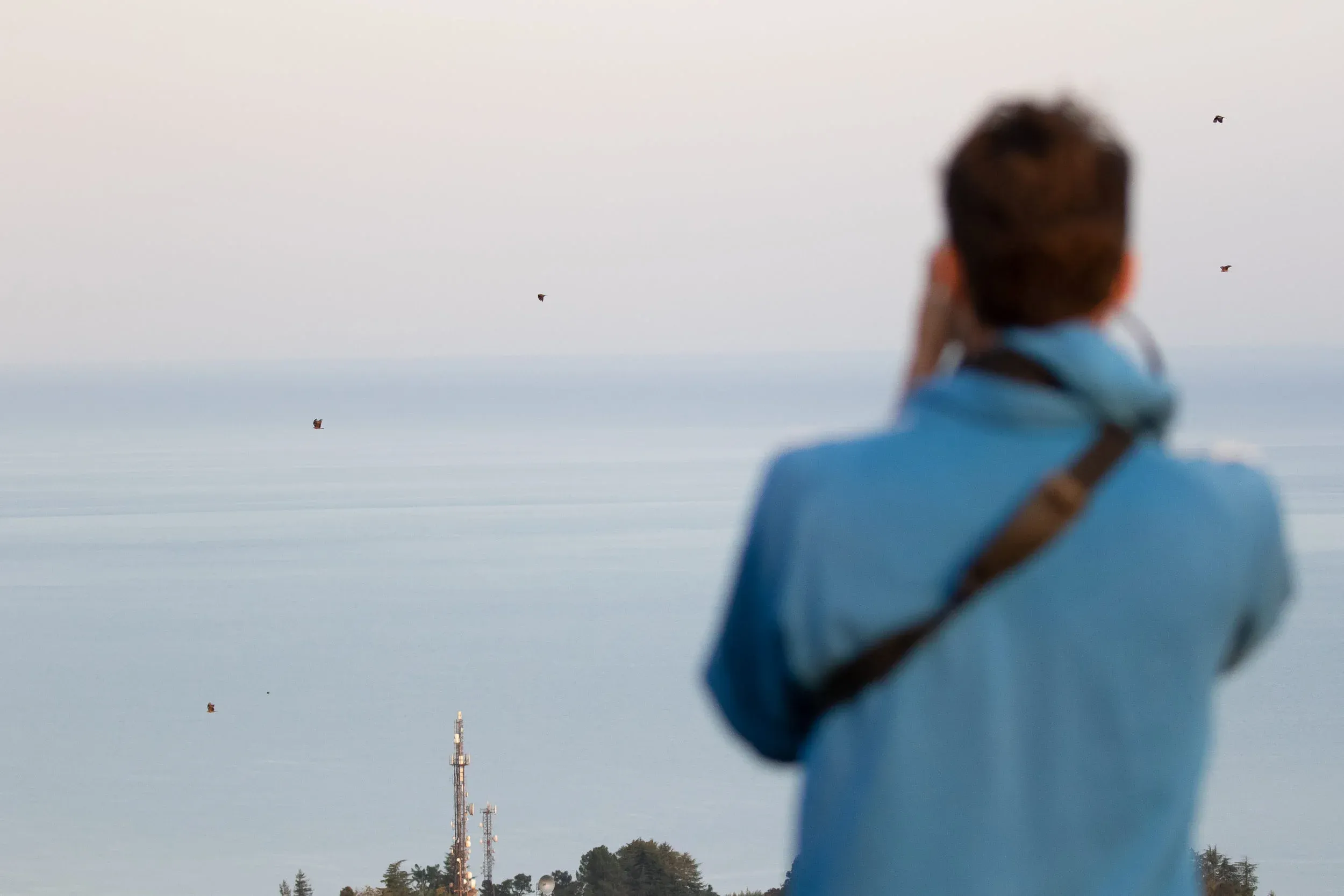 October 8th. ‘Right Antennas’ is in the background, one of the most important landmarks on the west side of Station 1.