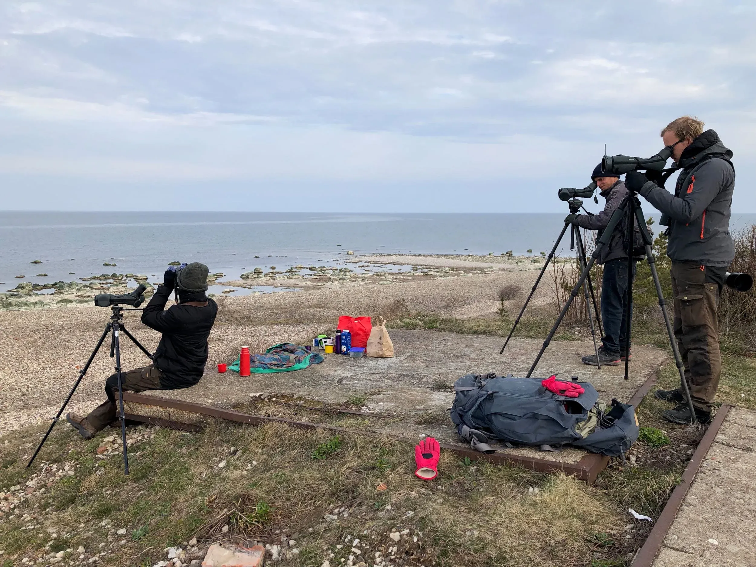 The team, once again (including yours truly).